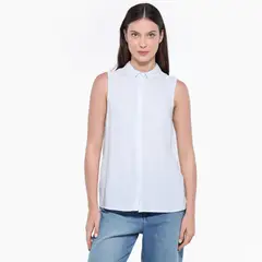 UNIVERSITY CLUB - Camisa Mujer con Estampado Sin mangas