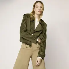 UNIVERSITY CLUB - Trench Mujer