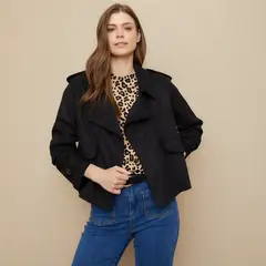UNIVERSITY CLUB - Trench Mujer