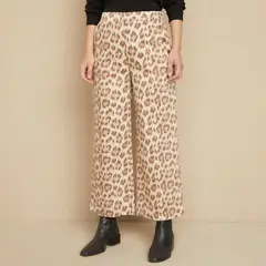 UNIVERSITY CLUB - Pantalón Culotte Mujer Tiro medio
