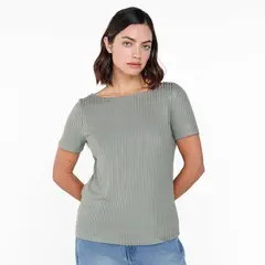 UNIVERSITY CLUB - Blusa Mujer Manga corta