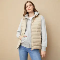 UNIVERSITY CLUB - Chaleco Mujer Acolchado UCLUB