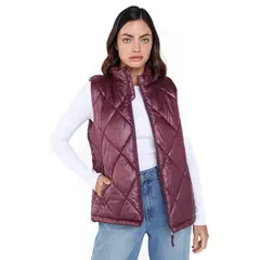 UNIVERSITY CLUB - Chaleco Mujer Acolchado
