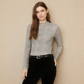 UNIVERSITY CLUB - Blusa Mujer Manga larga de Algodón