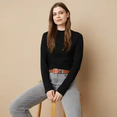 UNIVERSITY CLUB - Blusa Mujer Manga larga de Algodón