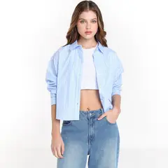 DOO AUSTRALIA - Blusa Mujer Manga larga de Algodón
