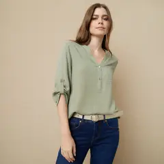 UNIVERSITY CLUB - Camisa Mujer Manga 3/4