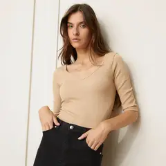 BASEMENT - Camiseta Mujer Manga 3/4