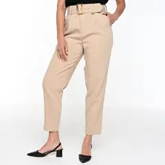 APOLOGY - Pantalón Recto Mujer Tiro medio