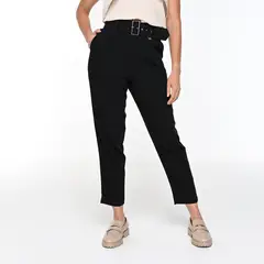 APOLOGY - Pantalón Recto Mujer Tiro medio