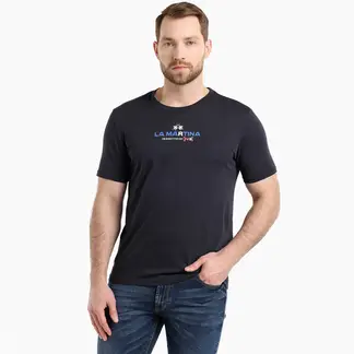 LA MARTINA - Camiseta Hombre Manga corta de Algodón