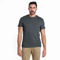 BASEMENT - Camiseta Hombre Manga corta de Algodón