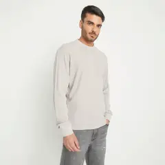 BASEMENT - Camiseta Hombre Manga larga de Algodón