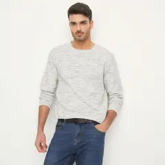 BASEMENT - Camiseta Hombre Manga larga de Algodón