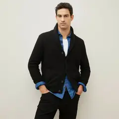 WOLF & HANK - Cardigan Hombre de Algodón WOLF&HANK