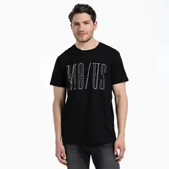 MOSSIMO - Camiseta Hombre Manga corta de Algodón
