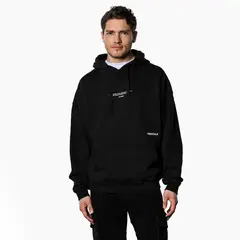 DENIMLAB - Hoodie Hombre con Estampado de Algodón