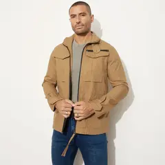 MOSSIMO - Chaqueta Hombre de Algodón