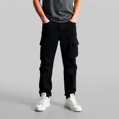 FEDERATION - Pantalón para Niño Cargo de Algodón