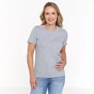 NEWPORT - Camiseta Mujer Manga corta de Algodón