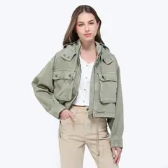 DOO AUSTRALIA - Chaqueta de jean Mujer de Algodón