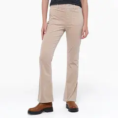 UNIVERSITY CLUB - Pantalón Flare Mujer Tiro medio