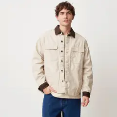 BEARCLIFF - Chaqueta Hombre de Algodón