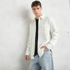 BEARCLIFF - Camisa Hombre Manga larga Recto