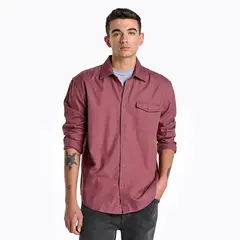 BEARCLIFF - Camisa Hombre Manga larga Recto