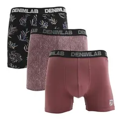 DENIMLAB - Boxer Hombre Pack de 3