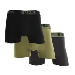 BEARCLIFF - Boxer Hombre Pack de 3 de Algodón