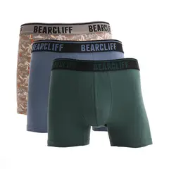 BEARCLIFF - Boxer Hombre Pack de 3 de Algodón