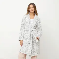 SYBILLA - Bata para dormir Mujer Largo Manga larga