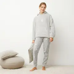 SYBILLA - Pijama completa con pantalón para Mujer Manga larga