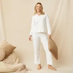 SOUTHLAND - Pijama completa con pantalón Mujer Largo Manga larga