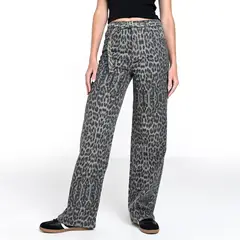 DENIMLAB - Jean Baggy Mujer Tiro alto