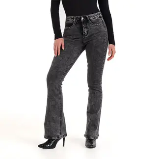 MOSSIMO - Jean Flare Mujer Tiro medio