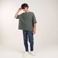 BEARCLIFF - Jean 5 Bolsillos Hombre Relax Largo 32