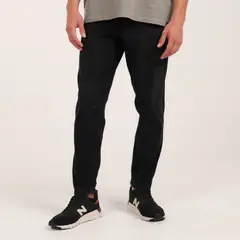 BEARCLIFF - Jean 5 Bolsillos Hombre Relax Largo 32