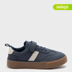 YAMP - Tenis moda Sp Skate I Niño con Velcro
