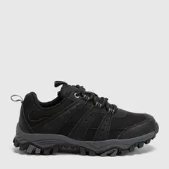 YAMP - Tenis moda Sp Mounty K Niño color Negro
