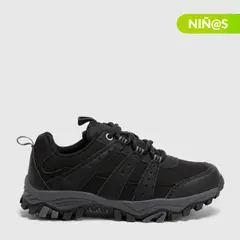 YAMP - Tenis moda Sp Mounty K Niño color Negro
