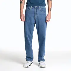 DENIMLAB - Jean 5 Bolsillos Hombre Baggy de Algodón