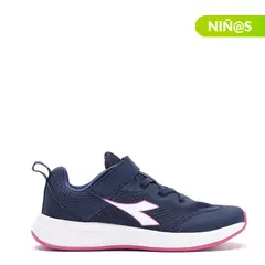DIADORA - Tenis moda Solton K Niña con Velcro