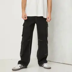 BEARCLIFF - Pantalón Cargo Hombre de Algodón
