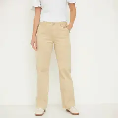 NEWPORT - Pantalón Cargo Mujer Tiro medio