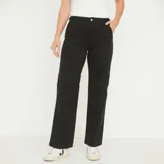 NEWPORT - Pantalón Cargo Mujer Tiro medio