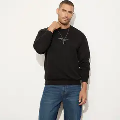 MOSSIMO - Buzo Hombre con Estampado