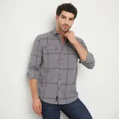 MOSSIMO - Camisa Hombre Manga larga Recto