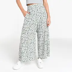 SYBILLA - Pantalón Culotte Mujer Tiro alto Animal print